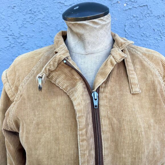 80s Corduroy Jacket Size Small by Tomboy - Picture 6 of 9